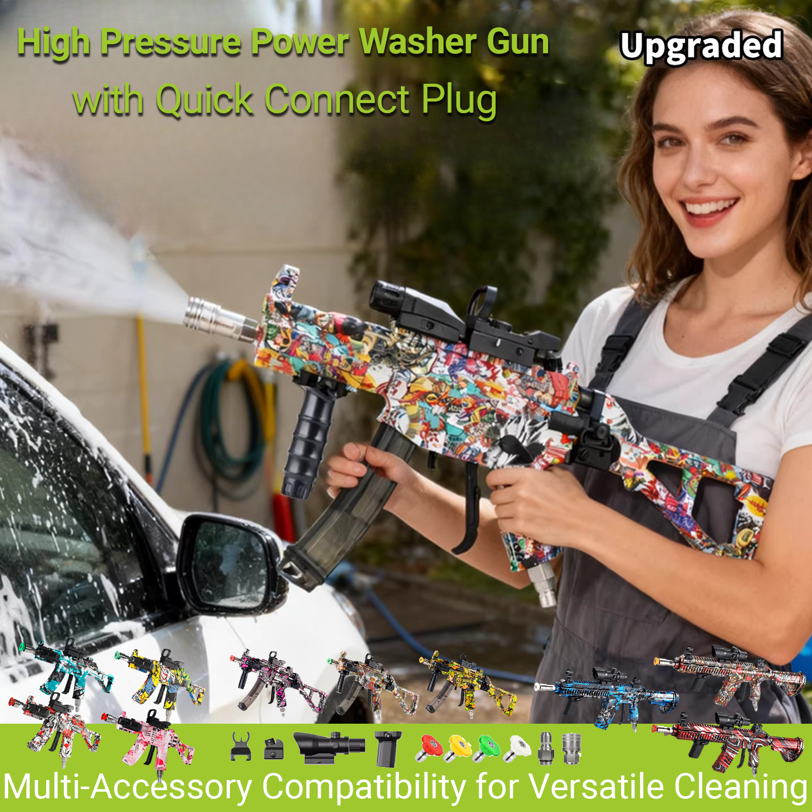 Power Tools And Engineering - High Pressure Power Washer Gun for