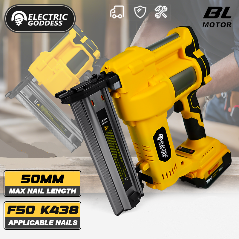 Nail Gun Brad - 50mm Brushless Electric Nail Gun Depth