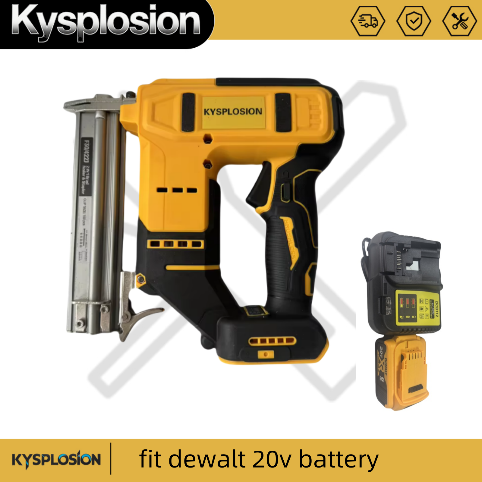 Nail Gun Brad - Brushless Nail Gun F30G Tacker gun