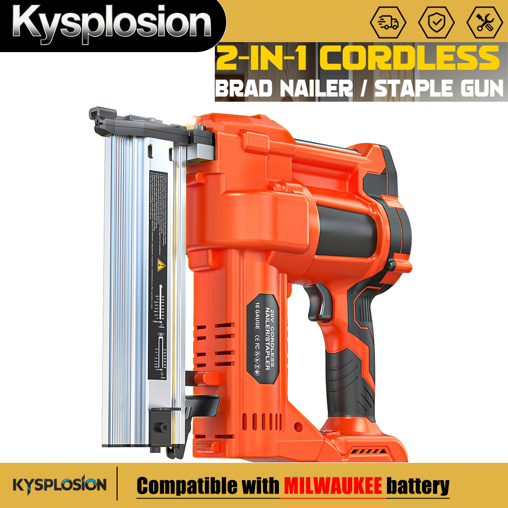 Nail Gun Brad - Brushless Electric Brad Nail Gun 0-50MM