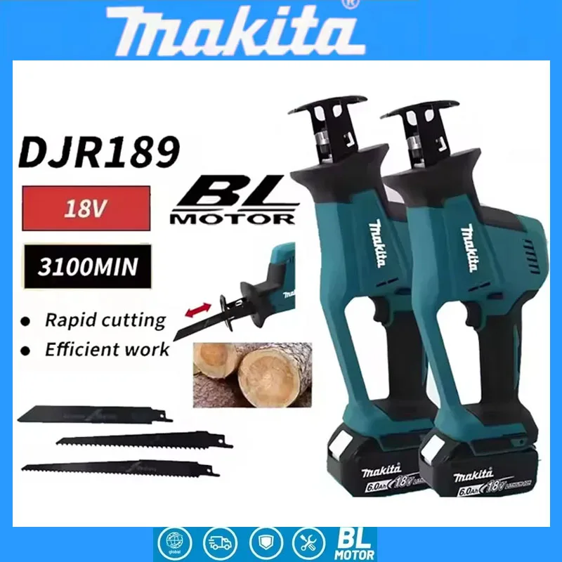 Power Tools For Woodworking - Makita DJR189 18V Cordless Electric Reciprocating