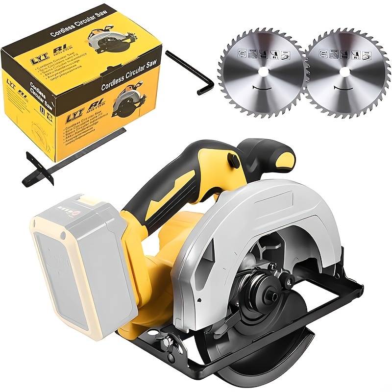 Power Tools For Woodworking - Circular Saw Compatible with DEWALT 20V