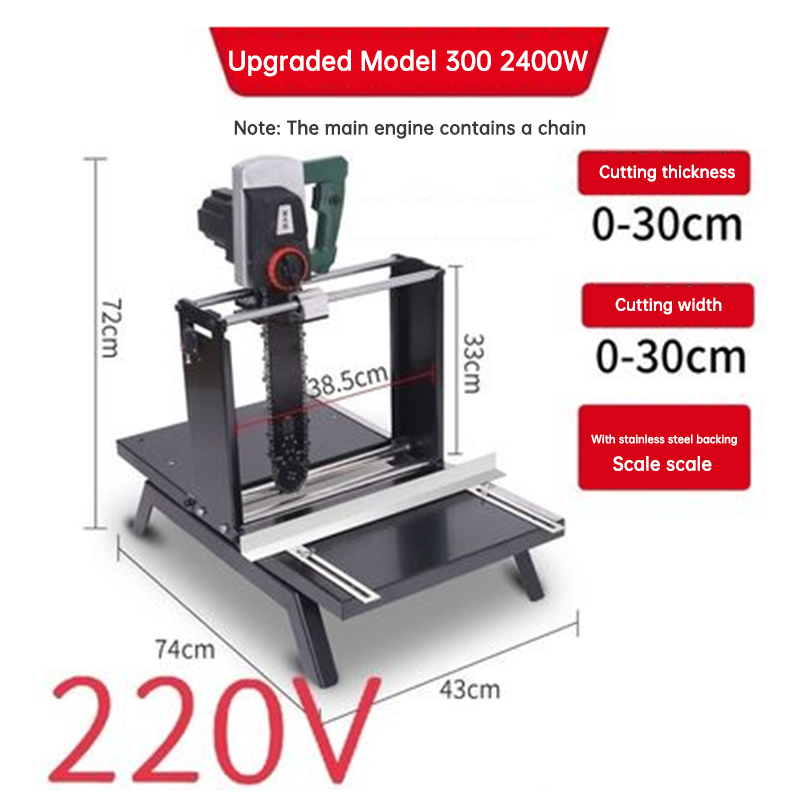Power Tools Quotes - 2400W Desktop Electric Chainsaw Manual Aerated