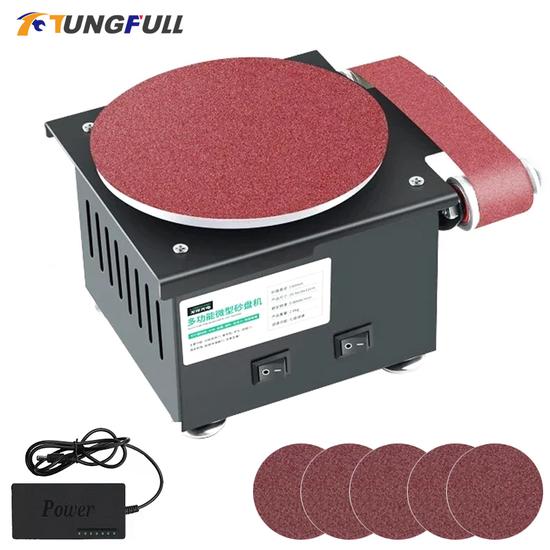 Mini Bench Disc Sander Sandpap - огляд і ціна Belt Sander Portable