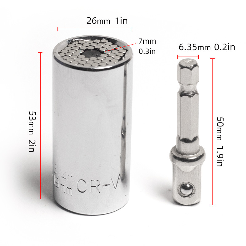 Universal Socket Wrench Head S - огляд і ціна Power Key Tools