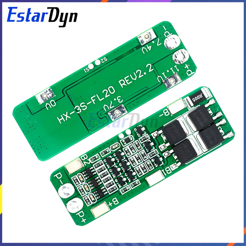 Estardyn 3S 20A BMS PCB for 12 - огляд і ціна Power Tools Names