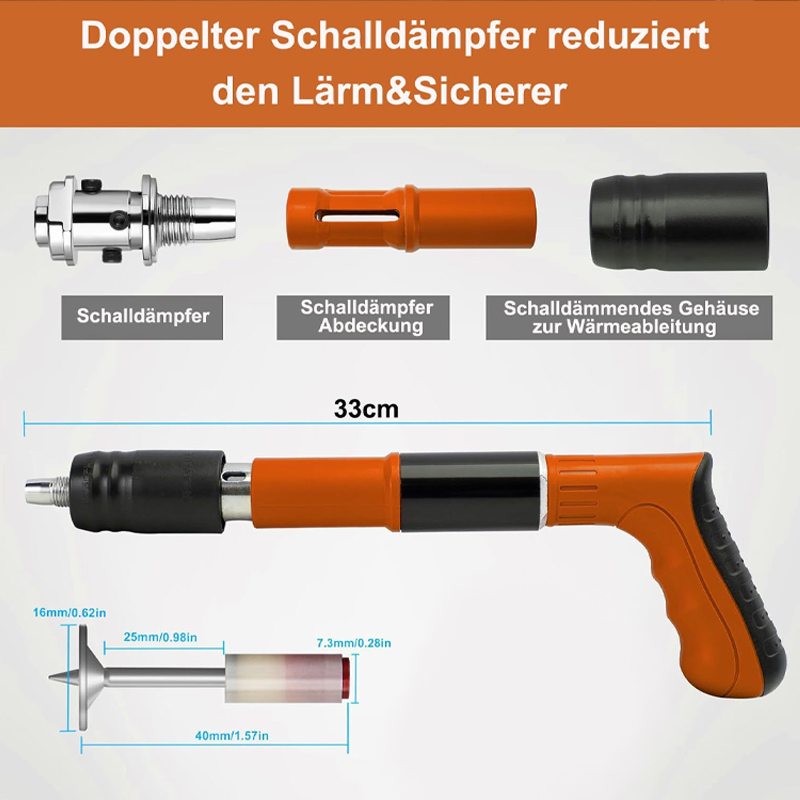 Mini Handheld Steel Metal Conc - огляд і ціна Nail Gun Brad