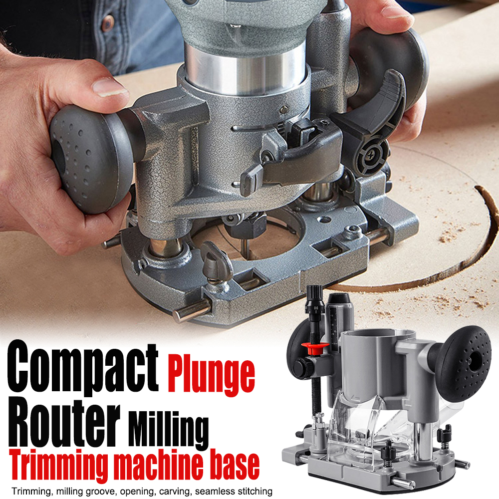Compact Plunge Router Milling  - огляд і ціна Router Trim Base