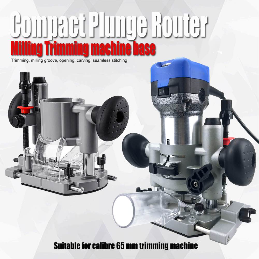 Compact Plunge Router Milling  - огляд і ціна Router Trim Base