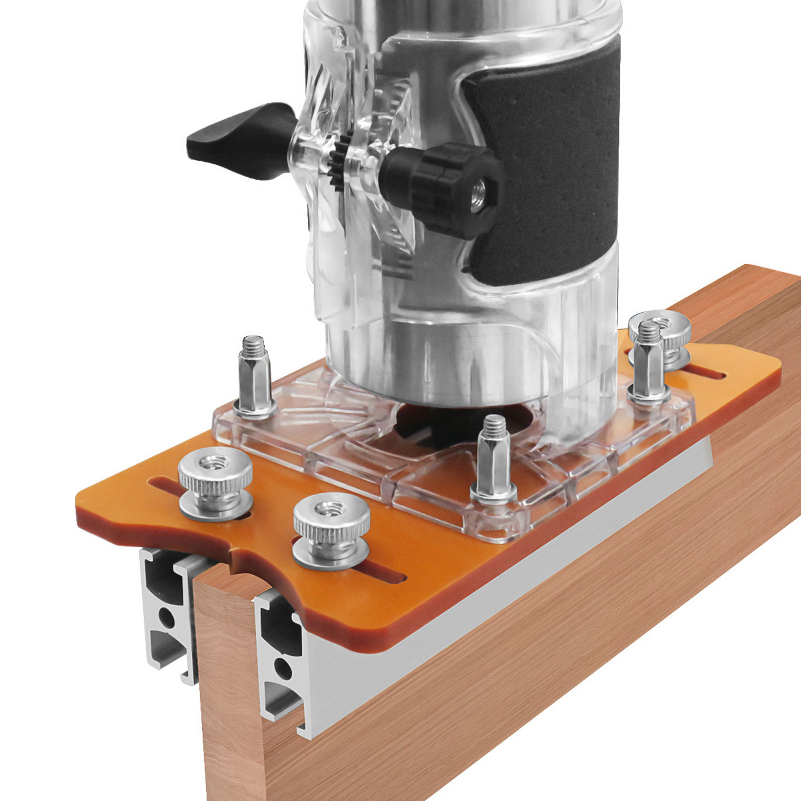 2 in 1 Wood Router Base Alumin - огляд і ціна Router Trim Base