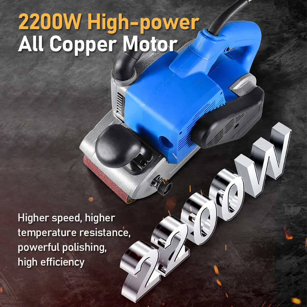 Tungfull 2200W Electric Belt S - огляд і ціна Belt Sander Portable