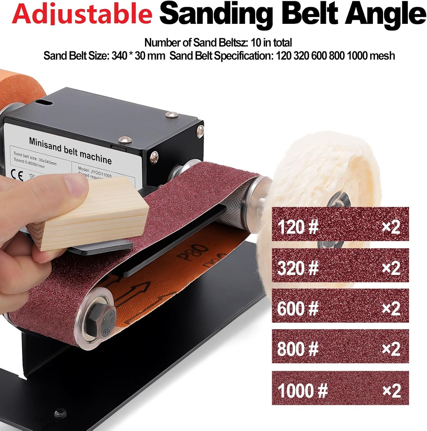 Stand Belt Sander, 350W Statio - огляд і ціна Belt Sander Portable