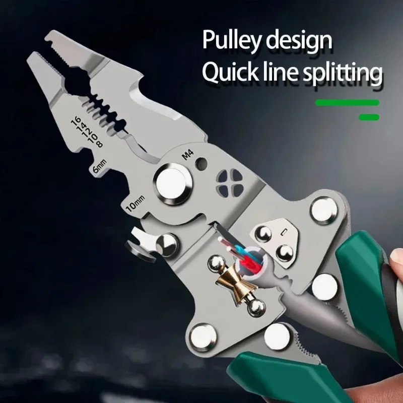 Foldable wire stripper, pulley - огляд і ціна Power Tools America