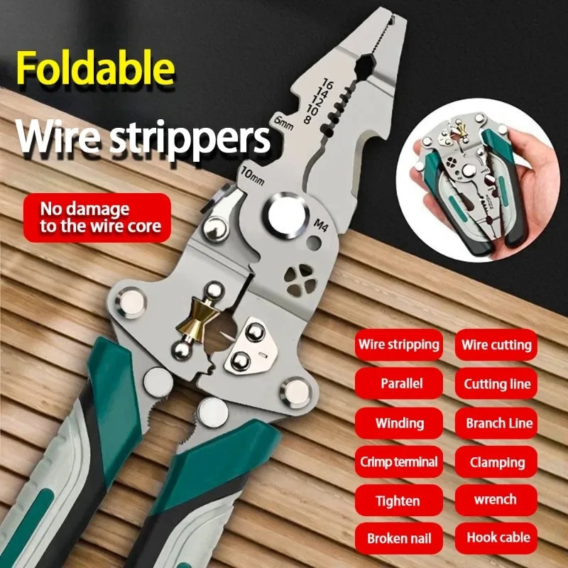 Foldable wire stripper, pulley - огляд і ціна Power Tools America