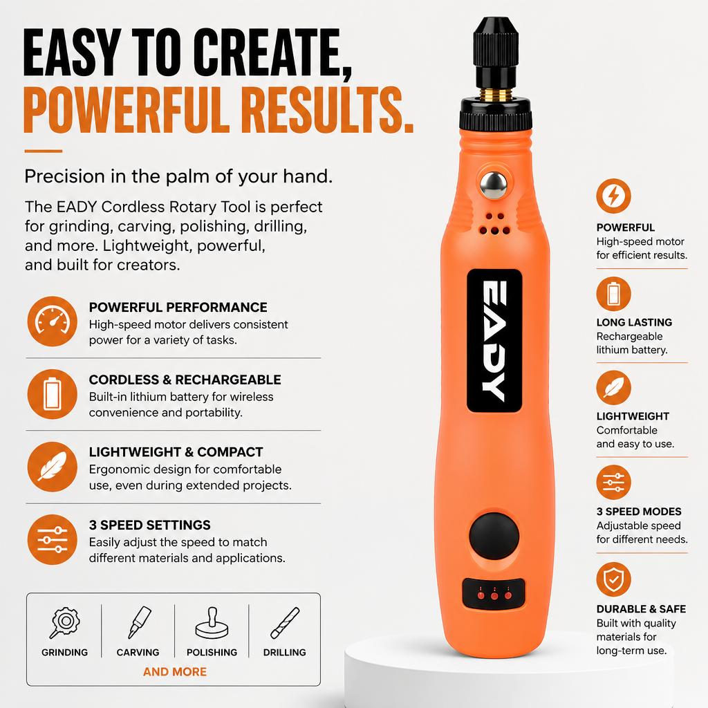USB Cordless Rotary Tool Kit – - огляд і ціна Power Tools On Sale
