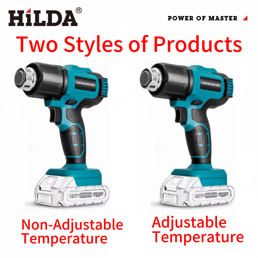 HILDA Handheld Hot Air Gun Adj - огляд і ціна Power Tools Pink