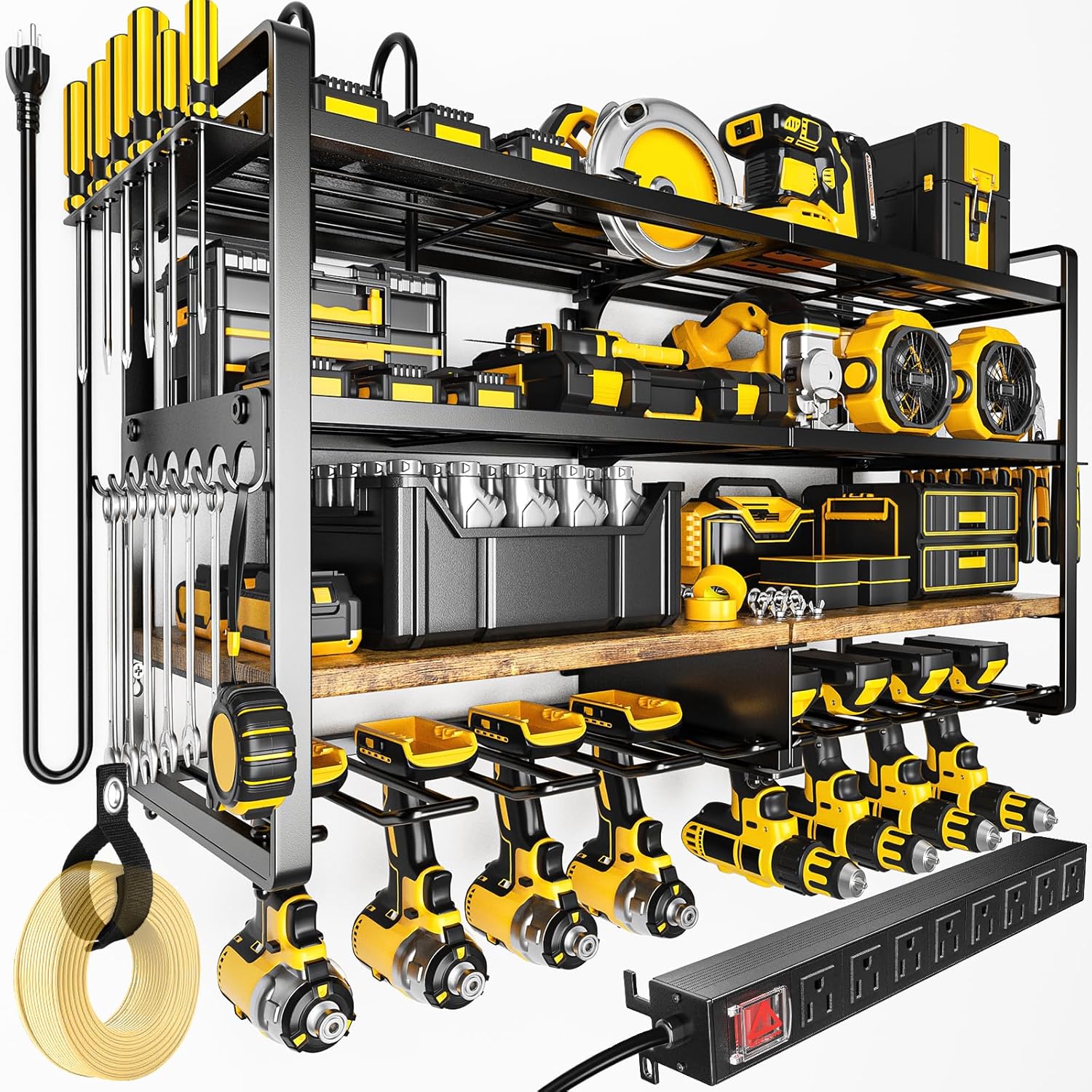 Large Power Tool Organizer Wal - огляд і ціна Power Tools Rack