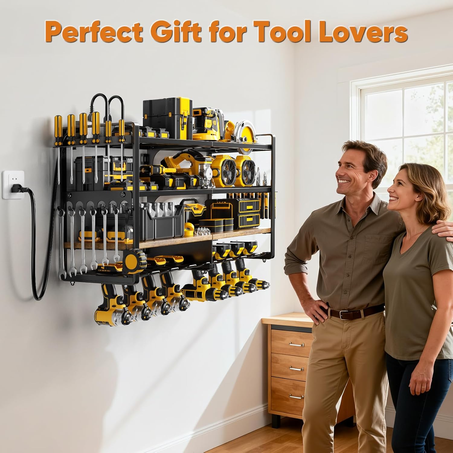 Large Power Tool Organizer Wal - огляд і ціна Power Tools Rack
