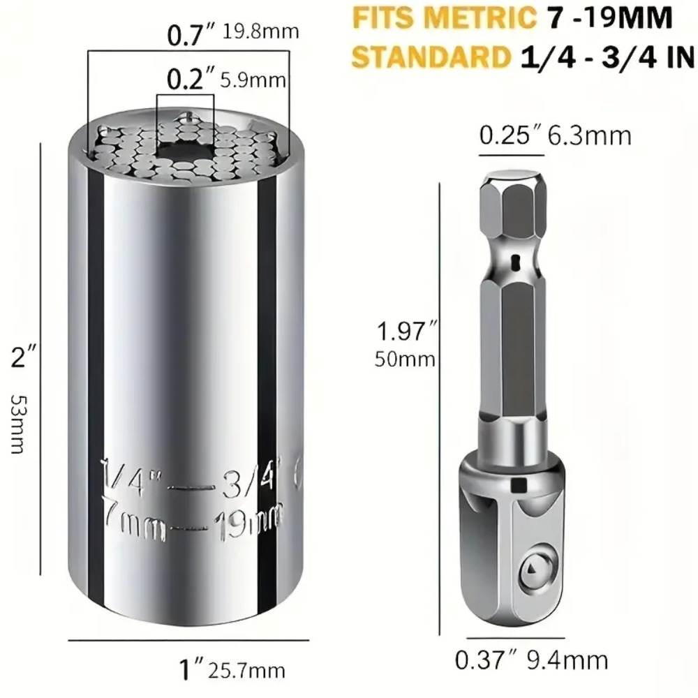 Universal Socket Wrench Torque - огляд і ціна Power Key Tools
