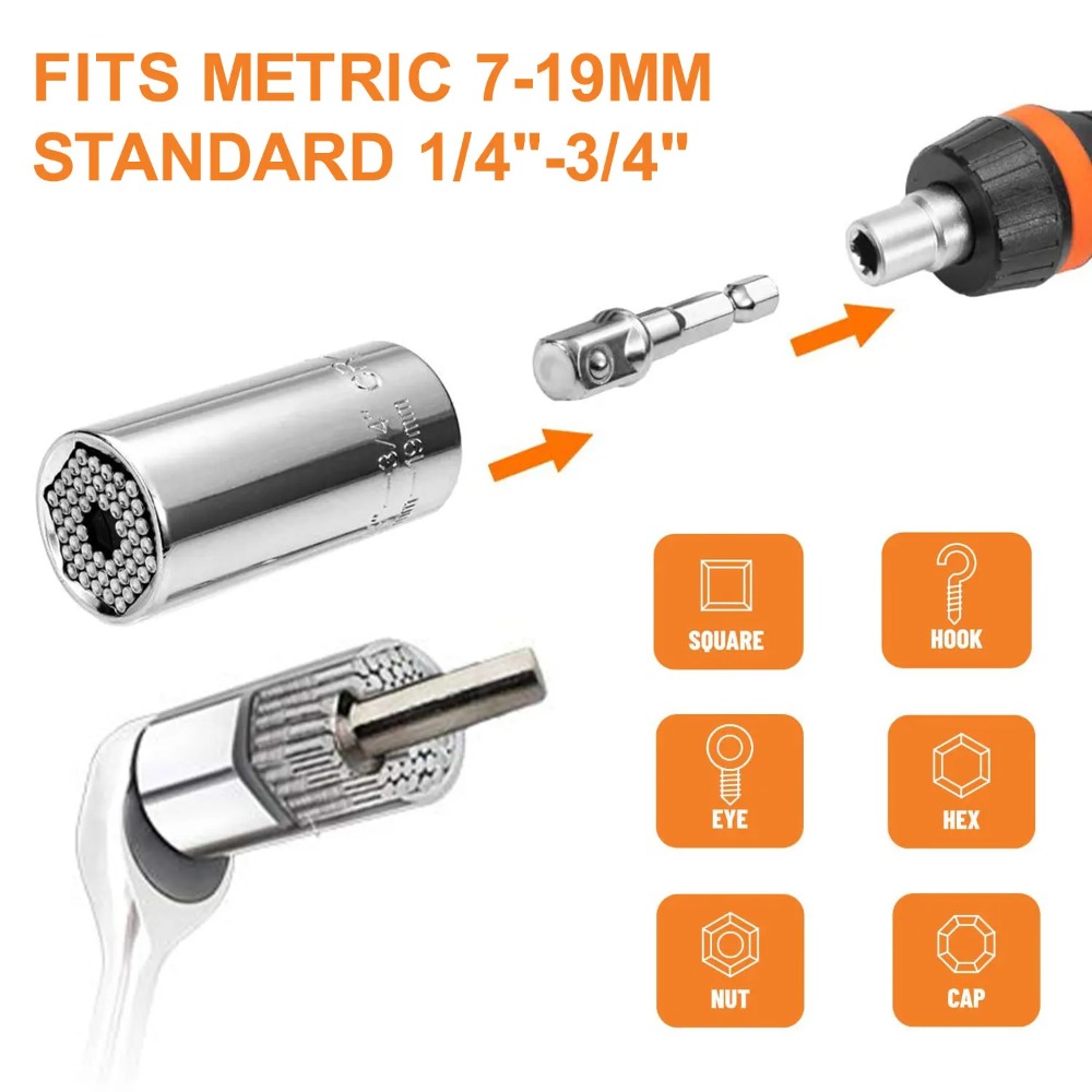 Universal Socket Wrench Torque - огляд і ціна Power Key Tools