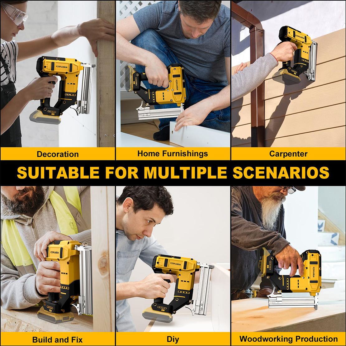 Brushless Nail Gun F30G Tacker - огляд і ціна Nail Gun Brad