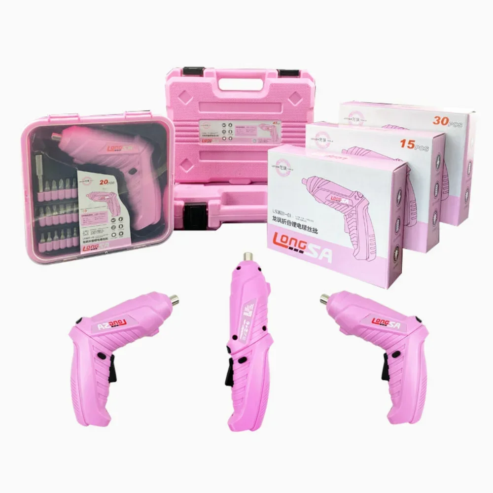 New Full Pink Electric Screwdr - огляд і ціна Power Tools Pink