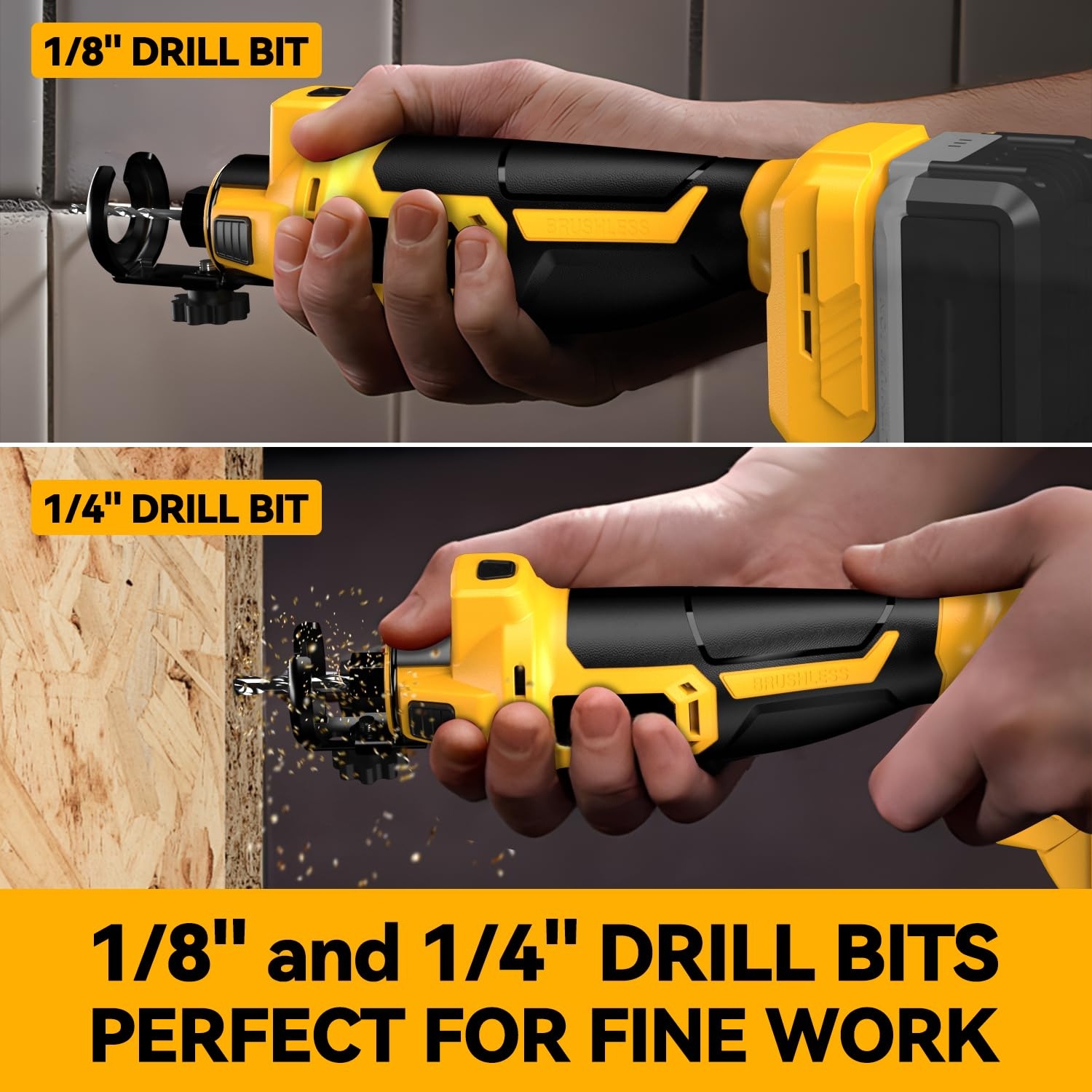 3 Gears Brushless Electric Dry - огляд і ціна Power Tools For Woodworking