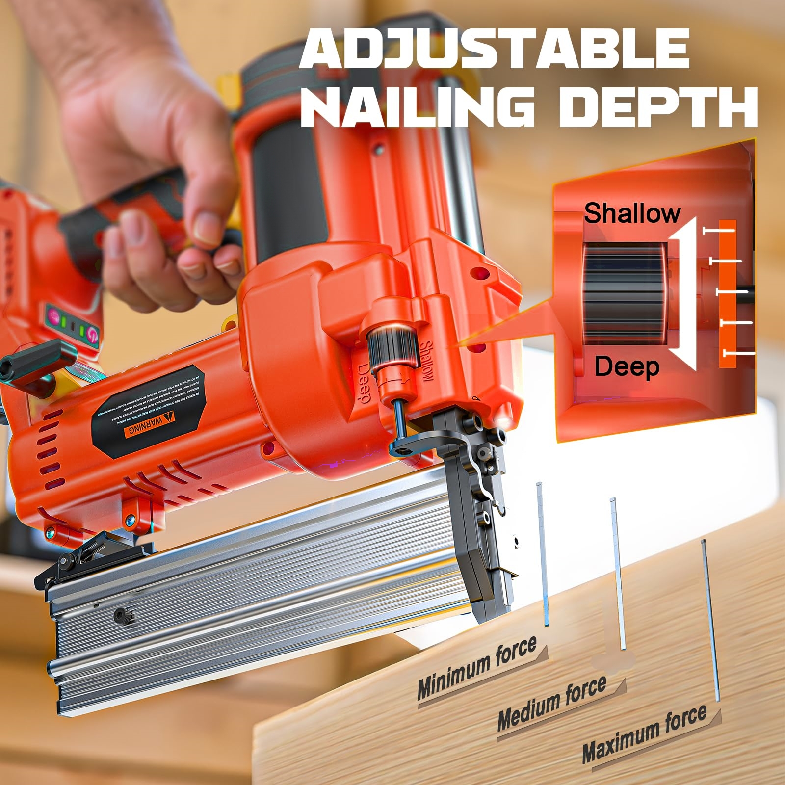Brushless Electric Brad Nail G - огляд і ціна Nail Gun Brad