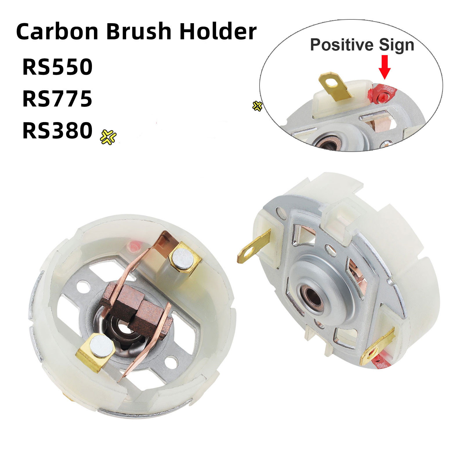 2pcs RS550 RS775 R380 DC Motor - огляд і ціна Power Tools Rack