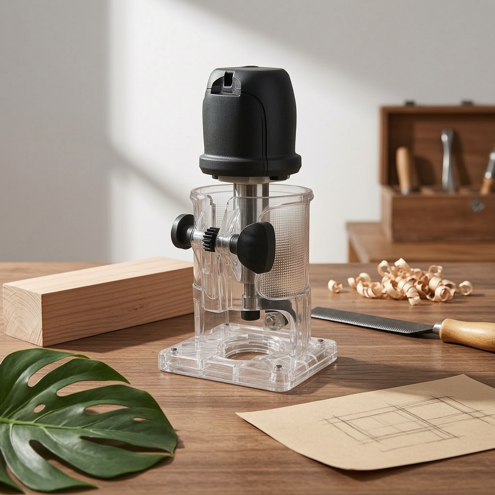 Transparent Trimmer Router Gua - огляд і ціна Power Tools For Woodworking