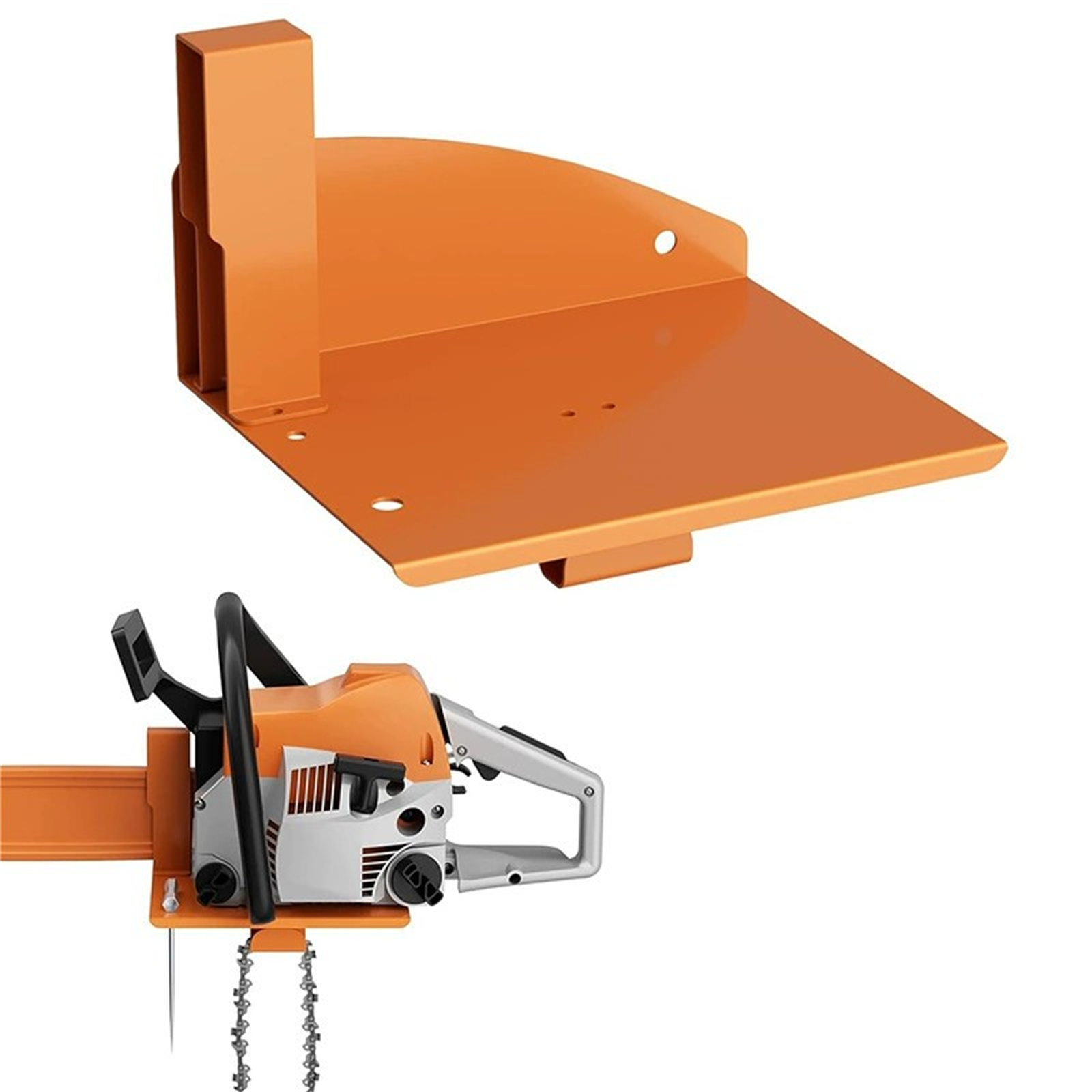 Adjustable Chainsaw Wall Mount - огляд і ціна Power Tools Display Rack