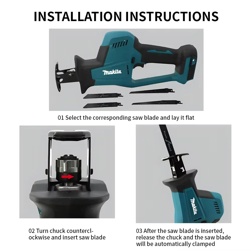 Makita DJR189 18V Cordless Ele - огляд і ціна Power Tools For Woodworking