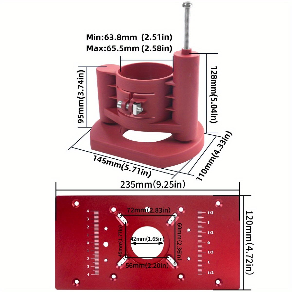 Router Lift System - Router Li - огляд і ціна Router Trim Base