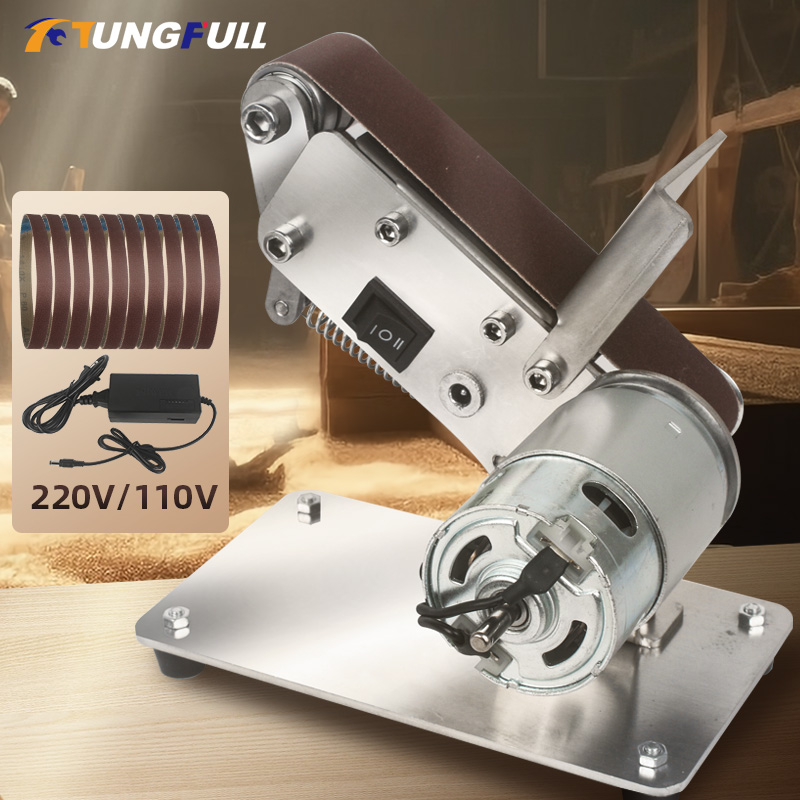 220V/110V Belt Grinder Mini Be - огляд і ціна Belt Sander Portable