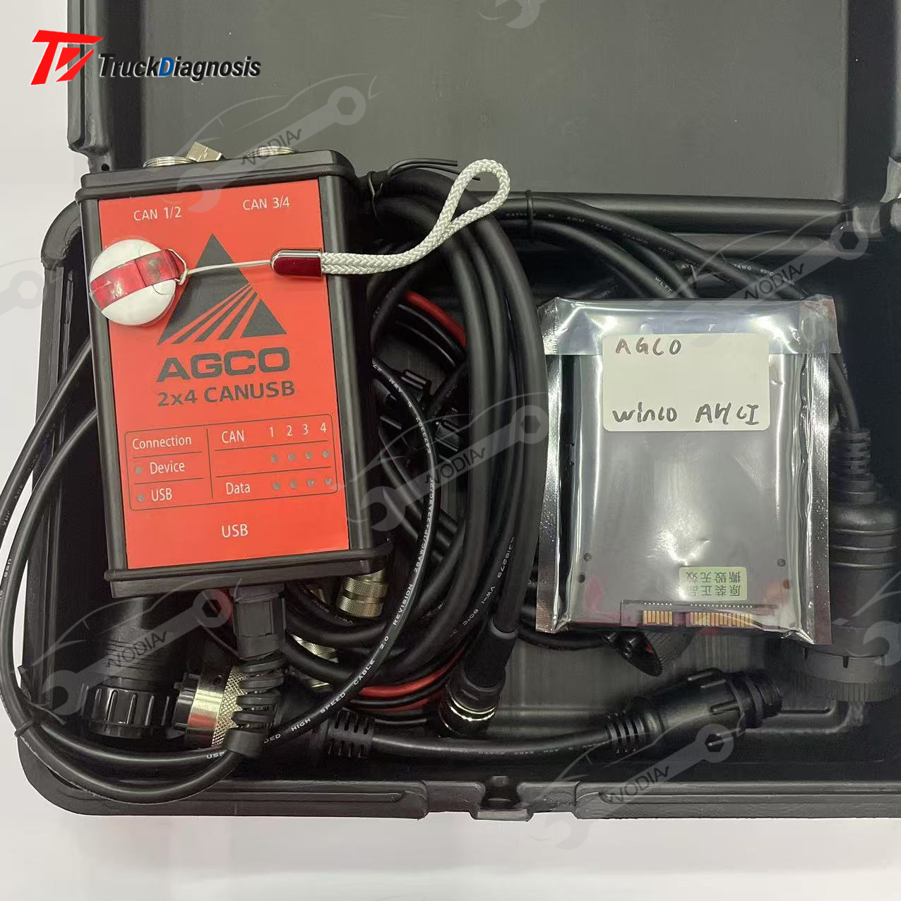 for AGCO Diagnostic kit FOR AG - огляд і ціна Power Key Tools