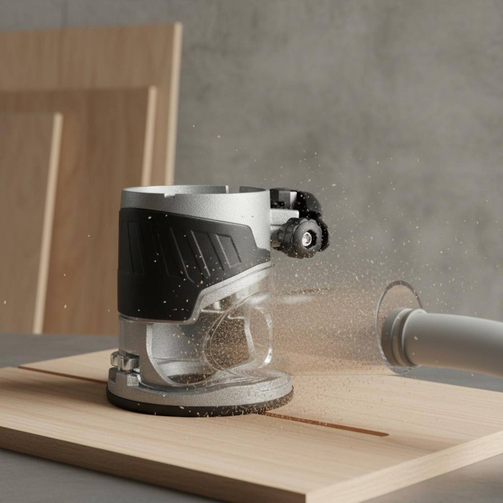Transparent Router Dust Hood W - огляд і ціна Router Trim Base